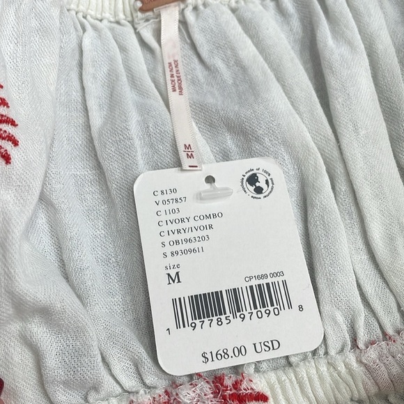 FREE PEOPLE Floral Embroidery Sun Midi Dress - Picture 8 of 11